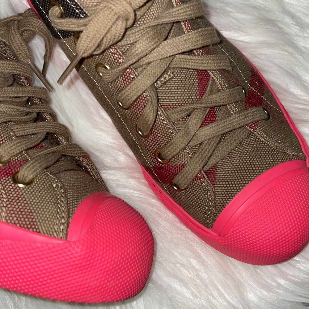 💜Burberry Bourbon low Sneakers - Picture 7 of 14